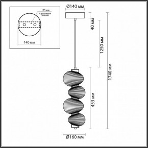 Настольная лампа декоративная Odeon Light Bruco 5096/17L в Красноуральске - krasnouralsk.ok-mebel.com | фото 5