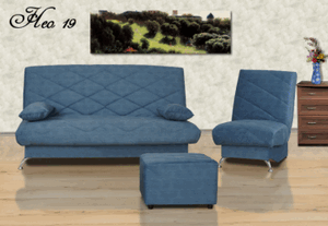 Комплект мягкой мебели НЕО 19 (3+1+ Пуф) в Красноуральске - krasnouralsk.ok-mebel.com | фото 1