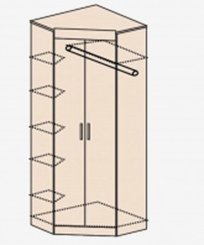 НИКА Н5 Шкаф угловой без зеркала в Красноуральске - krasnouralsk.ok-mebel.com | фото 3