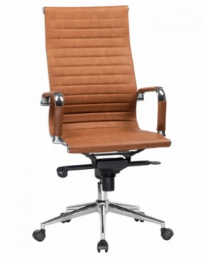 Офисное кресло для руководителей DOBRIN CLARK LMR-101F светло-коричневый №321 в Красноуральске - krasnouralsk.ok-mebel.com | фото 1