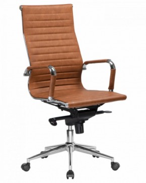 Офисное кресло для руководителей DOBRIN CLARK LMR-101F светло-коричневый №321 в Красноуральске - krasnouralsk.ok-mebel.com | фото 2