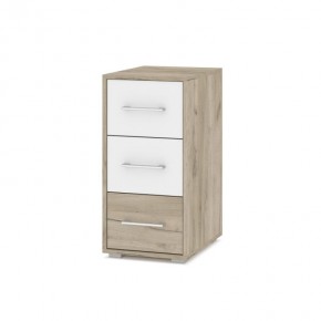 ОЛИВИЯ О62 Комод-тумба (дуб серый/белый) в Красноуральске - krasnouralsk.ok-mebel.com | фото