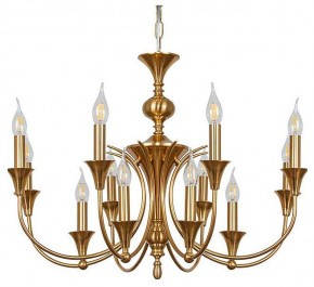 Подвесная люстра Arte Lamp Collinetta A4094LM-12PB в Красноуральске - krasnouralsk.ok-mebel.com | фото