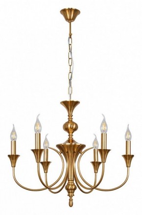 Подвесная люстра Arte Lamp Collinetta A4094LM-6PB в Красноуральске - krasnouralsk.ok-mebel.com | фото 2