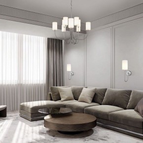Подвесная люстра Eurosvet Abbey 60164/10 никель Smart в Красноуральске - krasnouralsk.ok-mebel.com | фото 5