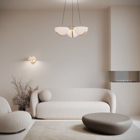 Подвесная люстра Eurosvet Emisfero 50083/3 LED золото в Красноуральске - krasnouralsk.ok-mebel.com | фото 4