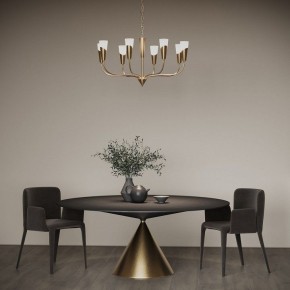 Подвесная люстра Eurosvet Rhyton 60167/8 латунь в Красноуральске - krasnouralsk.ok-mebel.com | фото 5