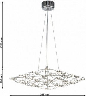 Подвесная люстра Favourite Thinner 4305-8P в Красноуральске - krasnouralsk.ok-mebel.com | фото 5