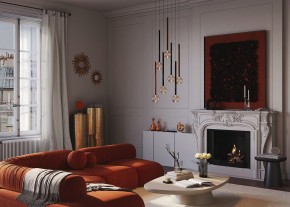 Подвесная люстра Maytoni Bubble dream MOD383PL-L40BBS3K в Красноуральске - krasnouralsk.ok-mebel.com | фото 5