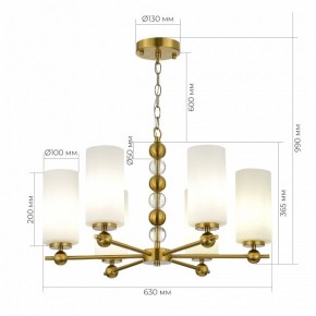 Подвесная люстра ST-Luce AURORA SL2003.303.06 в Красноуральске - krasnouralsk.ok-mebel.com | фото 3