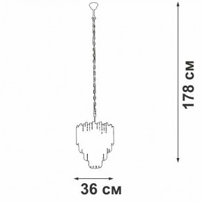 Подвесная люстра Vitaluce V58470 V58470-8/5 в Красноуральске - krasnouralsk.ok-mebel.com | фото 4