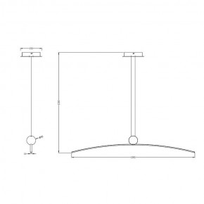Подвесной светильник Arte Lamp Arno A3362SP-25BK в Красноуральске - krasnouralsk.ok-mebel.com | фото 3