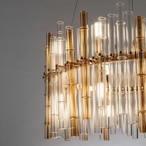 Подвесной светильник Arte Lamp Crystalla A4111LM-16GO в Красноуральске - krasnouralsk.ok-mebel.com | фото 3