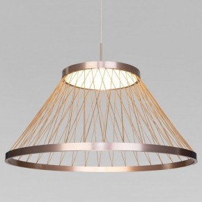 Подвесной светильник Eurosvet Cesta 40017/1 LED коричневый в Красноуральске - krasnouralsk.ok-mebel.com | фото