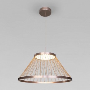 Подвесной светильник Eurosvet Cesta 40017/1 LED коричневый в Красноуральске - krasnouralsk.ok-mebel.com | фото 2