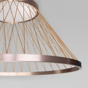 Подвесной светильник Eurosvet Cesta 40017/1 LED коричневый в Красноуральске - krasnouralsk.ok-mebel.com | фото 6