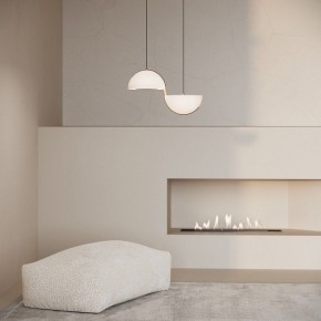 Подвесной светильник Eurosvet Emisfero 50083/2 LED золото в Красноуральске - krasnouralsk.ok-mebel.com | фото 2