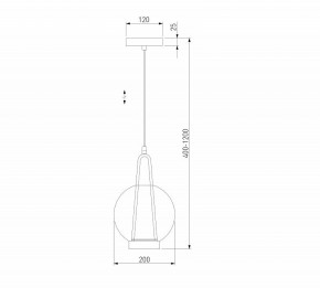 Подвесной светильник Eurosvet Frasco 50267/1 LED черный в Красноуральске - krasnouralsk.ok-mebel.com | фото 4