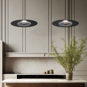 Подвесной светильник Eurosvet Kontur 40030/1 LED черный в Красноуральске - krasnouralsk.ok-mebel.com | фото 3