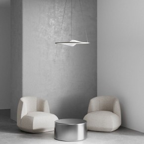 Подвесной светильник Eurosvet Occhio 40026/1 LED серый в Красноуральске - krasnouralsk.ok-mebel.com | фото 4