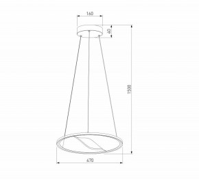 Подвесной светильник Eurosvet Occhio 40026/1 LED серый в Красноуральске - krasnouralsk.ok-mebel.com | фото 5