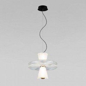 Подвесной светильник Eurosvet Titania 40028/1 LED белый в Красноуральске - krasnouralsk.ok-mebel.com | фото