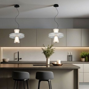 Подвесной светильник Eurosvet Titania 40028/1 LED белый в Красноуральске - krasnouralsk.ok-mebel.com | фото 3