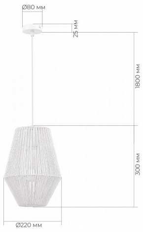 Подвесной светильник EVOLUCE ETTAN SLE6025-513-01 в Красноуральске - krasnouralsk.ok-mebel.com | фото 6