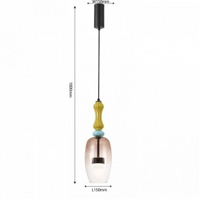 Подвесной светильник Favourite Dolci 4463-1P в Красноуральске - krasnouralsk.ok-mebel.com | фото 5