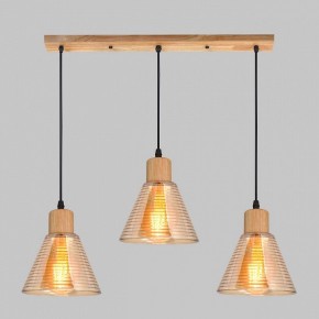 Подвесной светильник Imex MD.5870 MD.5870-3-P-WOOD+BK в Красноуральске - krasnouralsk.ok-mebel.com | фото 2