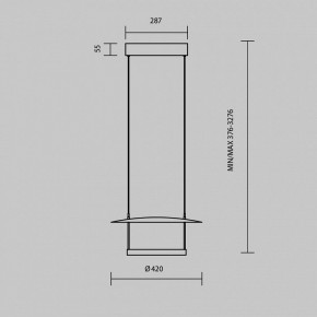 Подвесной светильник Maytoni Ambience MOD280PL-L23B3K1 в Красноуральске - krasnouralsk.ok-mebel.com | фото 4