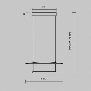 Подвесной светильник Maytoni Ambience MOD280PL-L30B3K1 в Красноуральске - krasnouralsk.ok-mebel.com | фото 4
