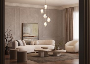Подвесной светильник Maytoni Aura MOD016PL-05BS в Красноуральске - krasnouralsk.ok-mebel.com | фото 4