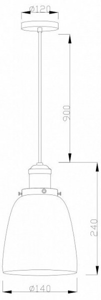 Подвесной светильник Moderli Single V11517-1P в Красноуральске - krasnouralsk.ok-mebel.com | фото 7