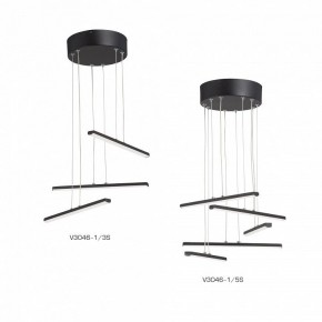 Подвесной светильник Vitaluce V3046 V3046-1/5S в Красноуральске - krasnouralsk.ok-mebel.com | фото 3