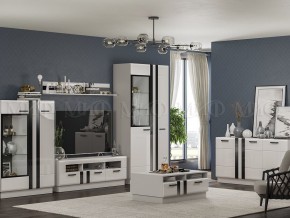 МАГНОЛИЯ Полка (Белый глянец/Белый) в Красноуральске - krasnouralsk.ok-mebel.com | фото 2
