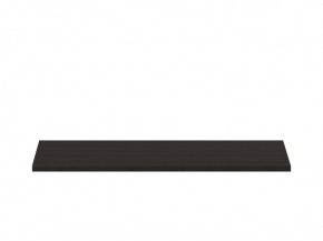 Полка ОРИОН для шкафа широкая, цвет Дуб Венге в Красноуральске - krasnouralsk.ok-mebel.com | фото 2