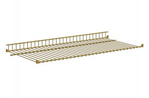 Полка сотовая L695 (золото) в Красноуральске - krasnouralsk.ok-mebel.com | фото