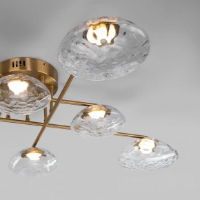 Потолочная люстра Eurosvet Ripple 50389 LED латунь в Красноуральске - krasnouralsk.ok-mebel.com | фото 6