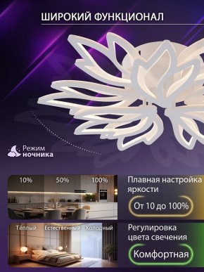 Потолочная люстра Natali Kovaltseva RIF LED LAMPS 81118/7C в Красноуральске - krasnouralsk.ok-mebel.com | фото 6