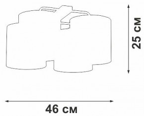 Потолочная люстра Vitaluce V2881 V28810-1/4PL в Красноуральске - krasnouralsk.ok-mebel.com | фото 3