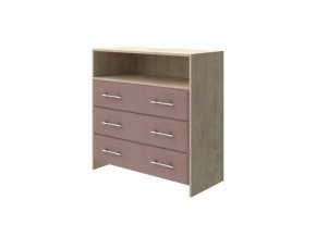 PROxSON Комод Varna (ЛДСП Бунратти+ткань Бунратти/Ultra Горячий шоколад) 90x40 в Красноуральске - krasnouralsk.ok-mebel.com | фото
