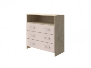 PROxSON Комод Varna (ЛДСП Бунратти+ткань Бунратти/Ultra Суфле) 90x40 в Красноуральске - krasnouralsk.ok-mebel.com | фото