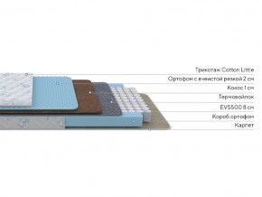 PROxSON Матрас Совенок (Cotton Little PROSON) 120x120 в Красноуральске - krasnouralsk.ok-mebel.com | фото 2