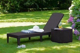 Шезлонг Джайпур (Jaipur Sun lounger) виски-коричневый в Красноуральске - krasnouralsk.ok-mebel.com | фото 2