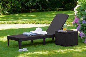 Шезлонг Джайпур (Jaipur Sun lounger) виски-коричневый в Красноуральске - krasnouralsk.ok-mebel.com | фото 2