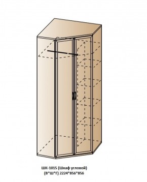 ШК-1015 (Шкаф угловой) в Красноуральске - krasnouralsk.ok-mebel.com | фото