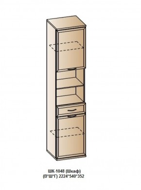 ШК-1048 (Шкаф) в Красноуральске - krasnouralsk.ok-mebel.com | фото