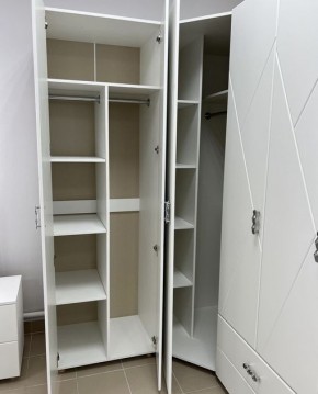 Шкаф 2-ств. с 2-мя отделениями "Сандра" в Красноуральске - krasnouralsk.ok-mebel.com | фото 2