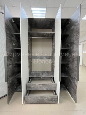 Шкаф 4-ств. для одежды "Лео" в Красноуральске - krasnouralsk.ok-mebel.com | фото 2